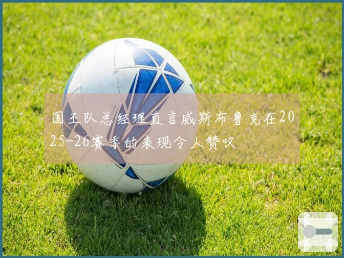 国王队总经理直言威斯布鲁克在2025-26赛季的表现令人赞叹